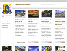 Tablet Screenshot of cronicasmacaenses.com